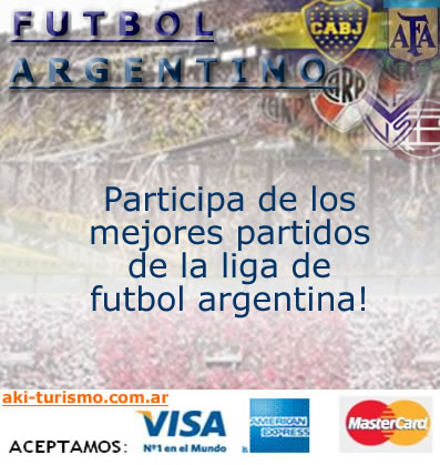 Turismo Argentina - Entradas Futbol Argentino
